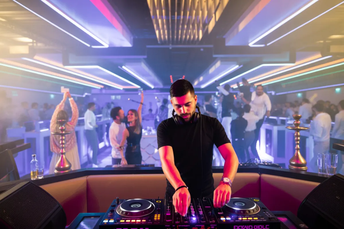 DJ Night: Electronic Vibes at Carnys Encino - High-energy DJ sets with cocktails, hookah, and dancing