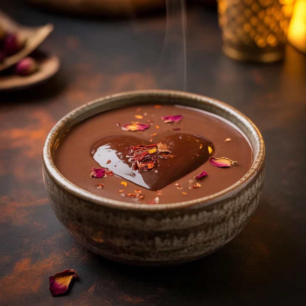 Cacao Heart Opener - Ceremonial Guatemalan cacao, chili, rose petals. 