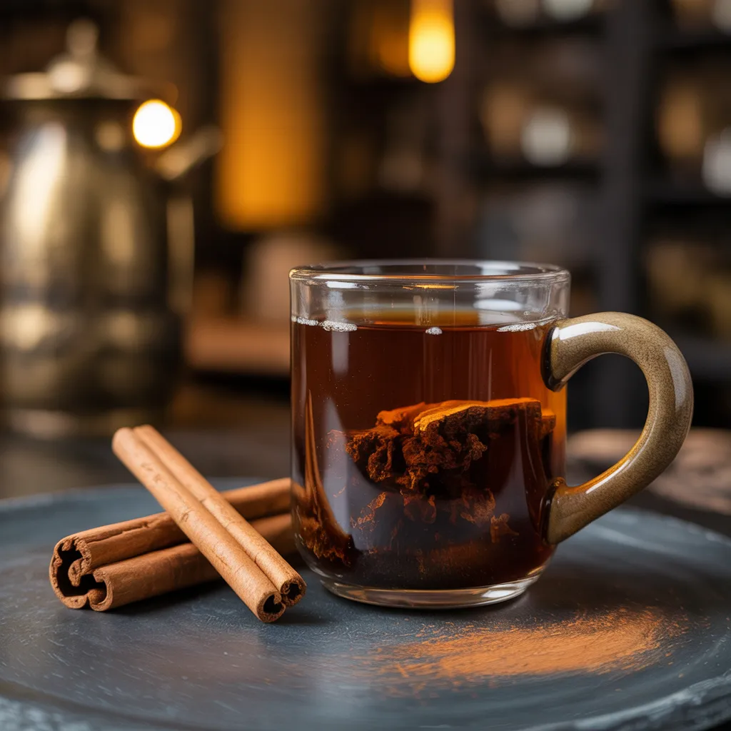 Chaga Immunity - Wild-harvested chaga, cinnamon, maple. 