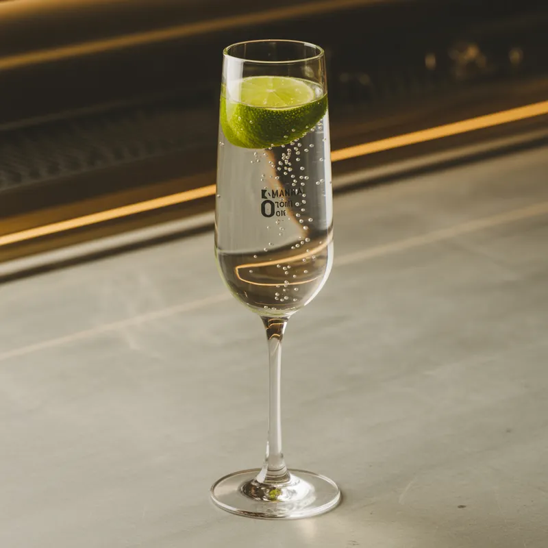 Micro-Dose Kanna Tonic - Gentle kanna microdose with sparkling water and lime. 