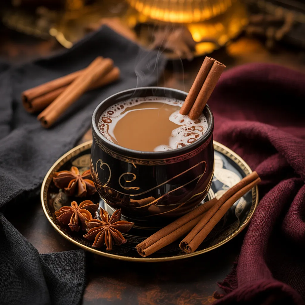 Kava Chai - Warming spiced chai with kava infusion. 