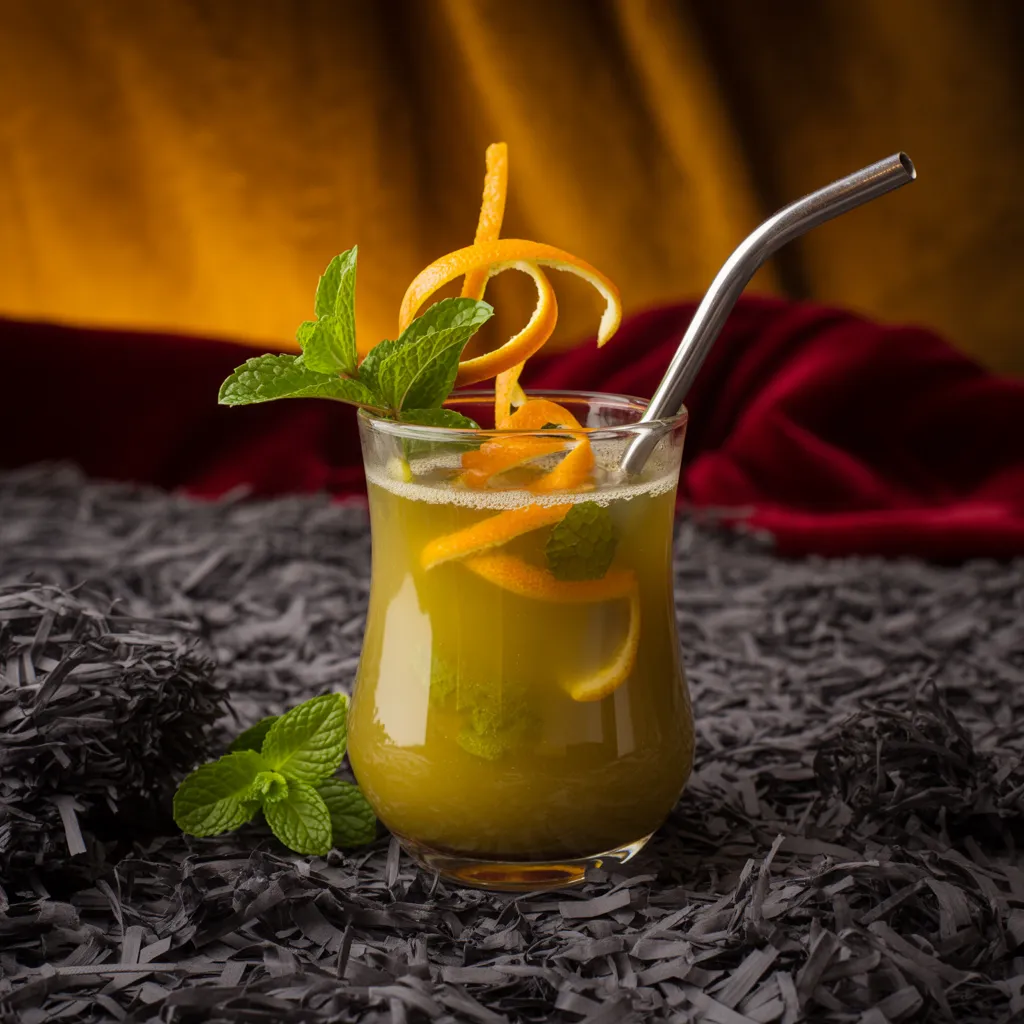 Yerba Mate Awakening - Argentine yerba mate, orange zest, mint. 