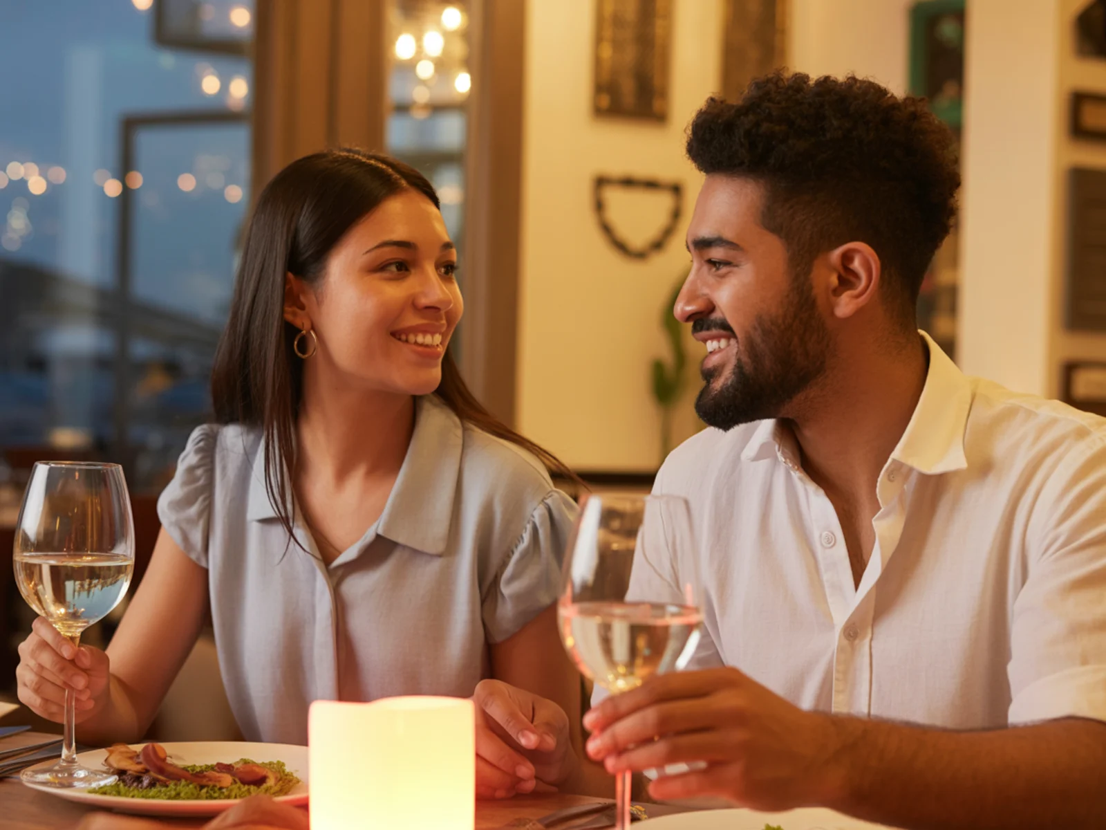 Michael & Rachel T. - First Date Success at Carnys